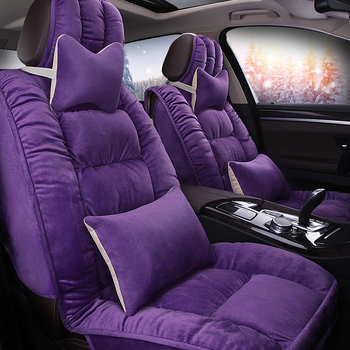 Zimný nový autosedačka z páperovej bavlny, all-inclusive, poťah na sedadlo, zahustená bavlnená podložka priamo z výroby E84