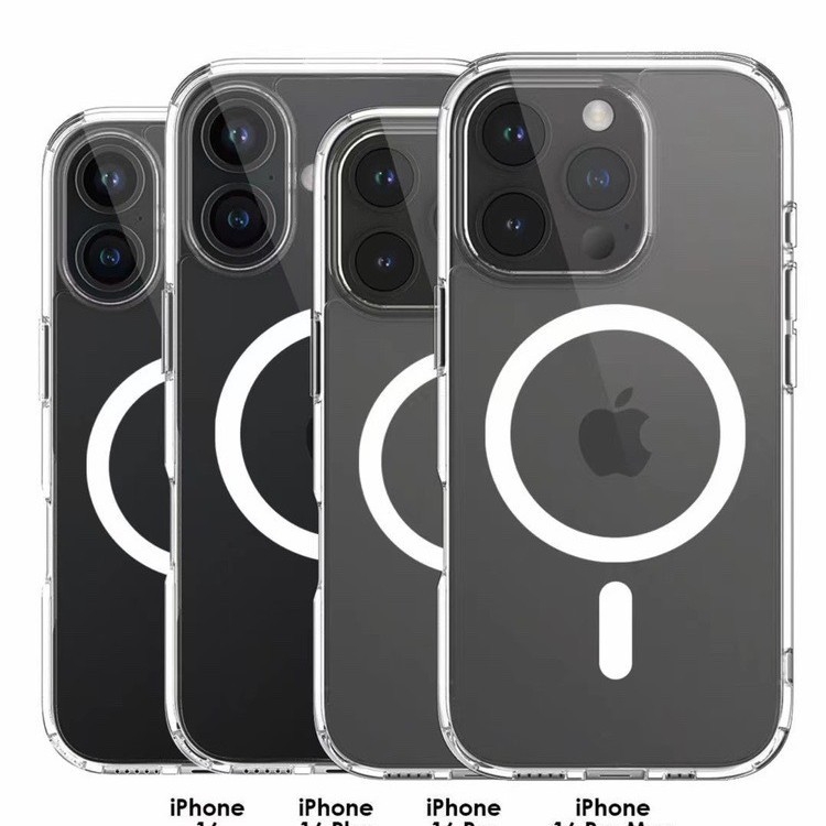 Carcasă de telefon cu ventă magnetică Crystal Shield pentru Apple mate70pro, husă de protecție TPU, permeabilitate ridicată, cu placă spate din PC