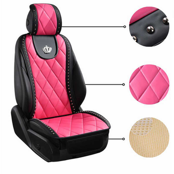 Χονδρική πώληση σε απόθεμα, μεγάλο μαξιλάρι καθίσματος αυτοκινήτου με σχέδιο διαμαντιού, κατάλληλο για όλες τις εποχές, μαξιλάρι καθίσματος αυτοκινήτου με σχέδιο διαμαντιού και λεπτομέρεια πριτσινιού, μικρό κάλυμμα καθίσματος μέσης