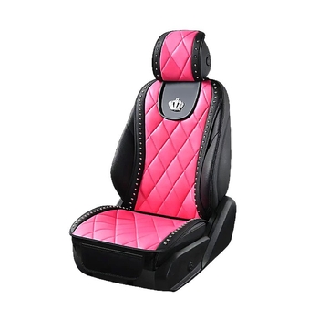 Χονδρική πώληση σε απόθεμα, μεγάλο μαξιλάρι καθίσματος αυτοκινήτου με σχέδιο διαμαντιού, κατάλληλο για όλες τις εποχές, μαξιλάρι καθίσματος αυτοκινήτου με σχέδιο διαμαντιού και λεπτομέρεια πριτσινιού, μικρό κάλυμμα καθίσματος μέσης