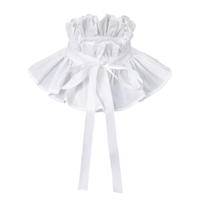 Tarpvalstybinė „Amazon“ raukta lėlės apykaklė, netikra apykaklė, vaikiška skara, dekoracija, COS aksesuarai, fotografijos rekvizitai, didmeninė prekyba