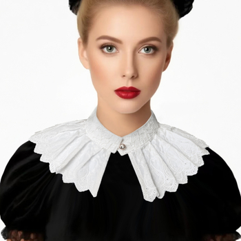 Трансгранична Amazon Хелоуин Ретро Дантелена яка Виктория Декоративна яка Дамска Подвижна Фалшива Яка