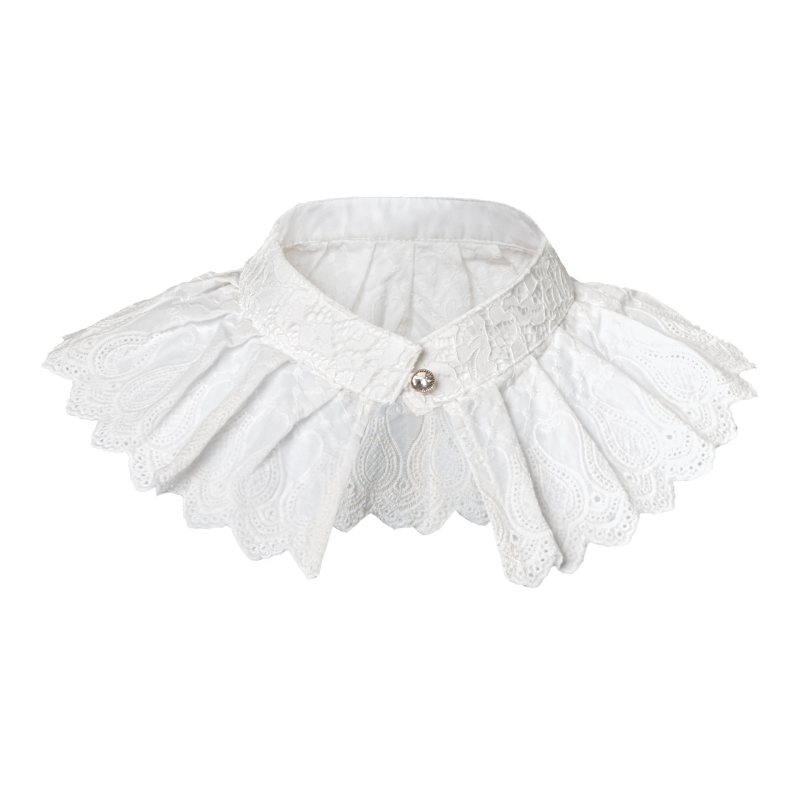 Трансгранична Amazon Хелоуин Ретро Дантелена яка Виктория Декоративна яка Дамска Подвижна Фалшива Яка