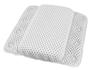 Tiekiame PVC putplasčio vonios neslystančią pagalvę 20 * 29 cm su siurbimo puodelio kempinės vonios pagalve „Amazon“ Europoje ir Amerikoje. Karštas išpardavimas.