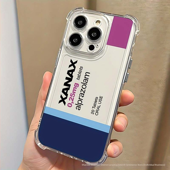 Kreatívny štítok vhodný pre Apple 16Promax puzdro na mobilný telefón 15Plus/14 mäkké puzdro na iPhone 13/12 all-inclusive, ochrana proti pádu