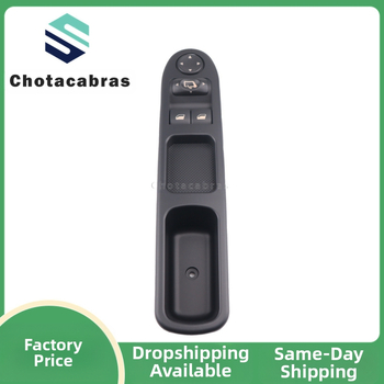 Подходящ за Peugeot 307 00-05, превключвател за електрически стъкла, превключвател 6554.E4