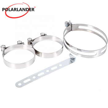 Oglekļa šķiedras aukstā gaisa filtrs, 3 collu slēgta ieplūdes caurules šļūtenes komplekts