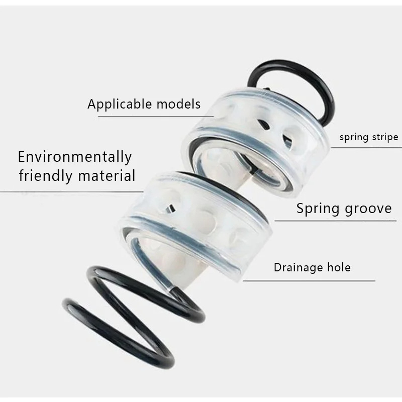 Rūpnīcas tiešā pārdošana Automašīnu atsperes amortizatora bufera gumijas paliktnis amortizatora gumijas gredzens amortizators amortizatora gumijas modifikācija