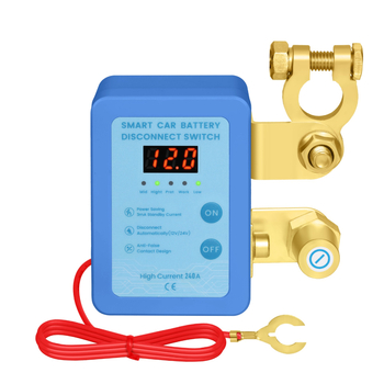 Piiriülene autoaku väljalülituslüliti 12 V aku kaitselüliti lisatarvikud negatiivne lekkevastane lüliti automaatne väljalülitus