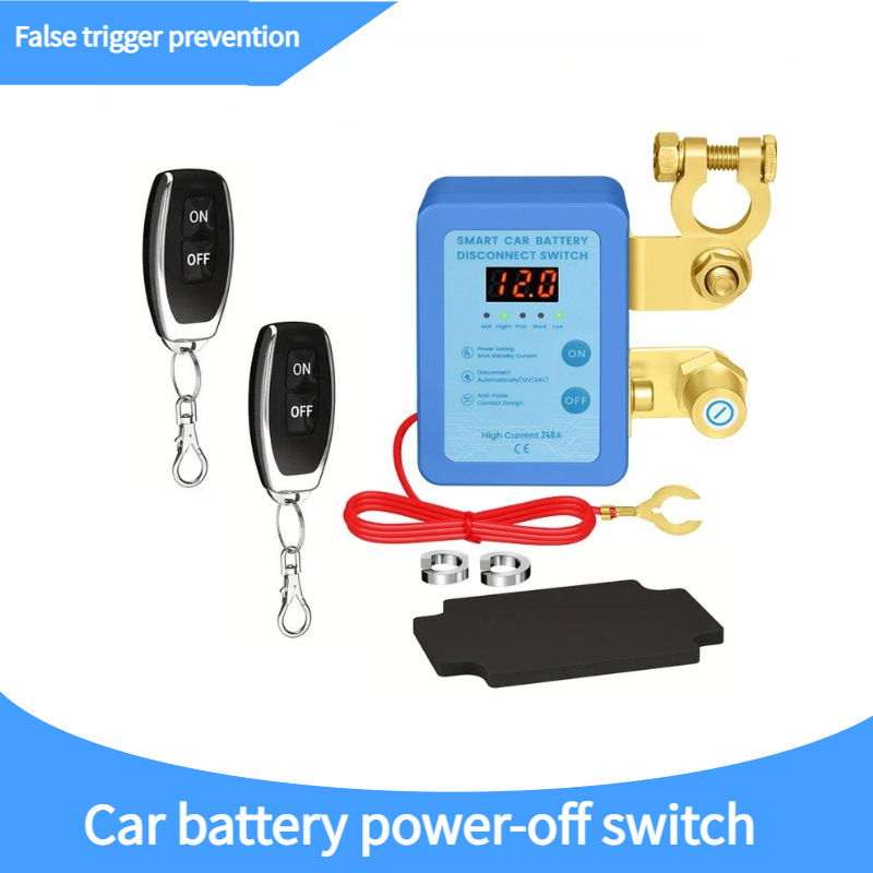 Piiriülene autoaku väljalülituslüliti 12 V aku kaitselüliti lisatarvikud negatiivne lekkevastane lüliti automaatne väljalülitus