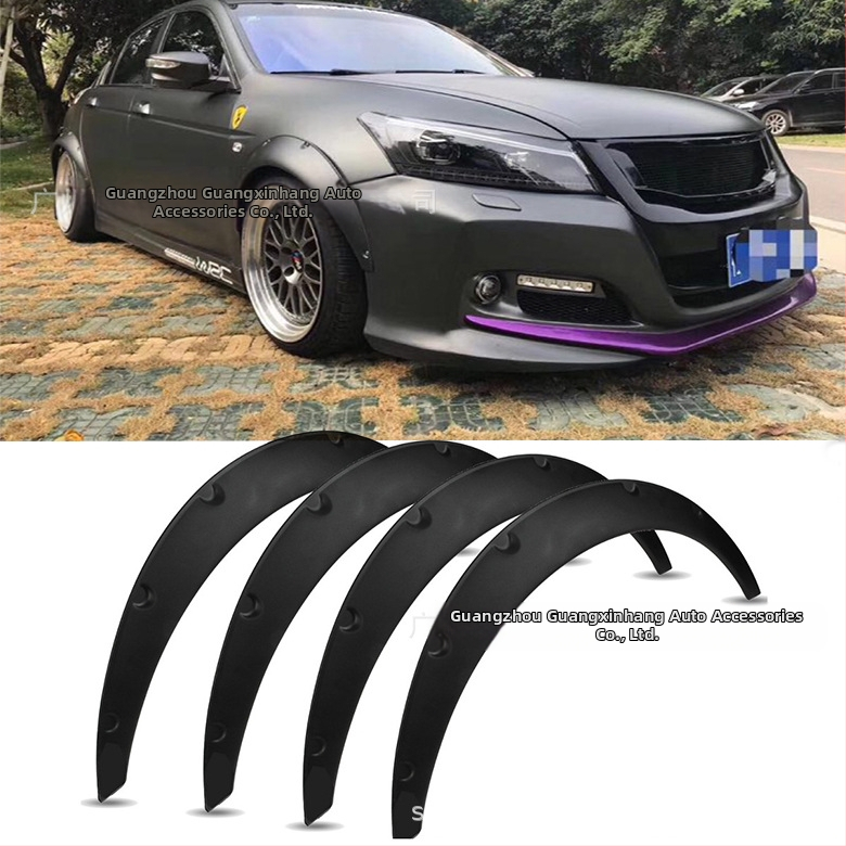Apărătoare de noroi pentru roți cu caroserie lărgită, modificare auto, sprâncene universale, sedan SUV, modificare vehicul off-road, caroserie lărgită, sprâncene, roată, sprâncene