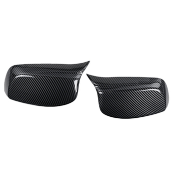 Подходящ за BMW 5 Серия E60 2004-2008, корпус на огледало за обратно виждане, капак на клаксона за E61, резервни части за модификация.