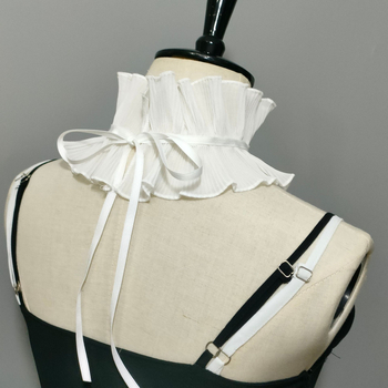 Παλάτι στυλ οργάνου ζαρωμένο μικρό λουράκι γιακά ψεύτικο κολάρο απόδοση Amazon διασυνοριακό