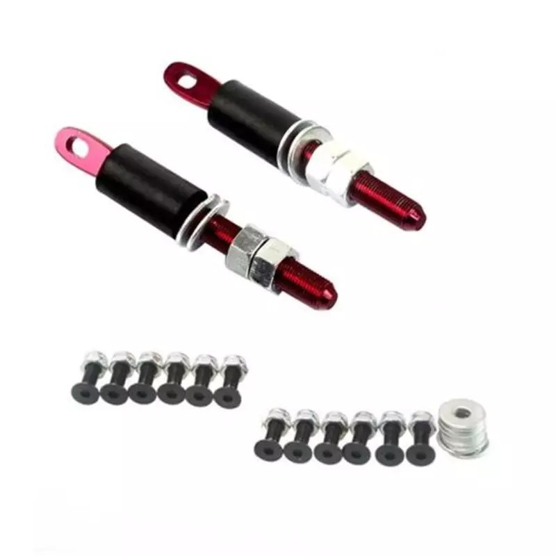 Karštai išparduodamas D1-SPEC lenktyninio automobilio modifikuotas variklio dangtis, variklio dangčio nematoma kapoto spyna, juoda, universali