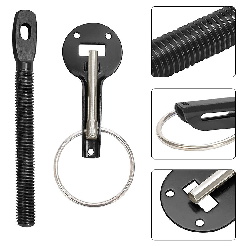 Трансгранична гореща продажба заключване на капака за модификация на автомобил от алуминиева сплав универсално заключване на капака на двигателя от състезателен капак