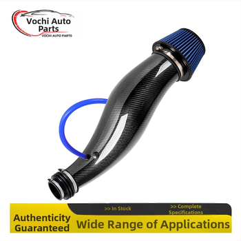 Модифициран автомобилен всмукателен филтър с въглеродни влакна, гъбообразна глава, подходящ за Honda Civic 92-00