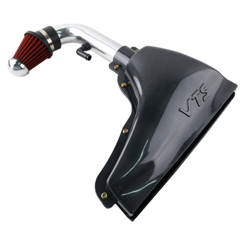 Automašīnas modifikācijas detaļu aukstā gaisa ieplūdes sistēmas komplekts, kas piemērots 306 Peugeot VTS automašīnas gaisa ieplūdes modifikācijai ar oglekļa rakstu gaisa filtru