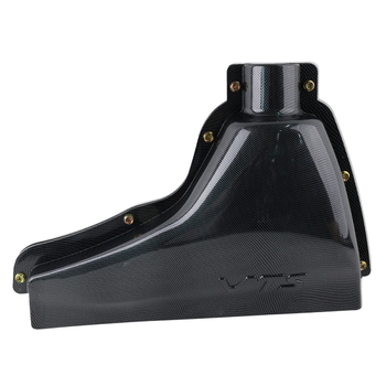 Automašīnas modifikācijas detaļu aukstā gaisa ieplūdes sistēmas komplekts, kas piemērots 306 Peugeot VTS automašīnas gaisa ieplūdes modifikācijai ar oglekļa rakstu gaisa filtru