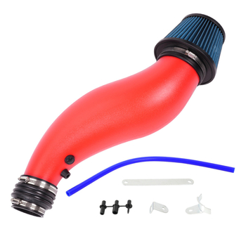 Automašīnas modificēts ieplūdes gaisa filtrs ar oglekļa šķiedras sēnes formas galvu, kas piemērots 92-00 Honda Civic.