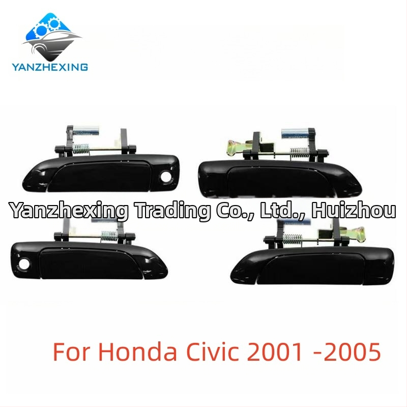 Подходящ за Honda Civic 2001-2005, външна дръжка, външна закопчалка, дръжка за отваряне на врата Civic.