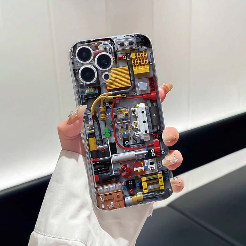 Zostava príslušenstva vhodná pre Apple 15 puzdro na telefón iPhone 14 Pro Max nový model 16/17 Creative 11 s plným pokrytím 13P