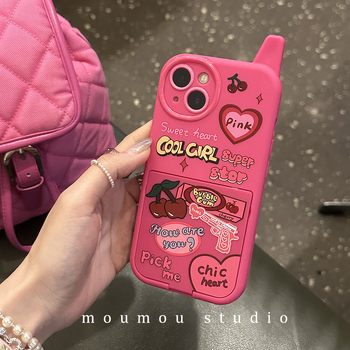 Ιαπωνικός και Κορεατικός Δημιουργικός Καθρέφτης Κινητού για iPhone15 Θήκη Κινητού Τηλεφώνου Apple 16promax 14 Νέα 13