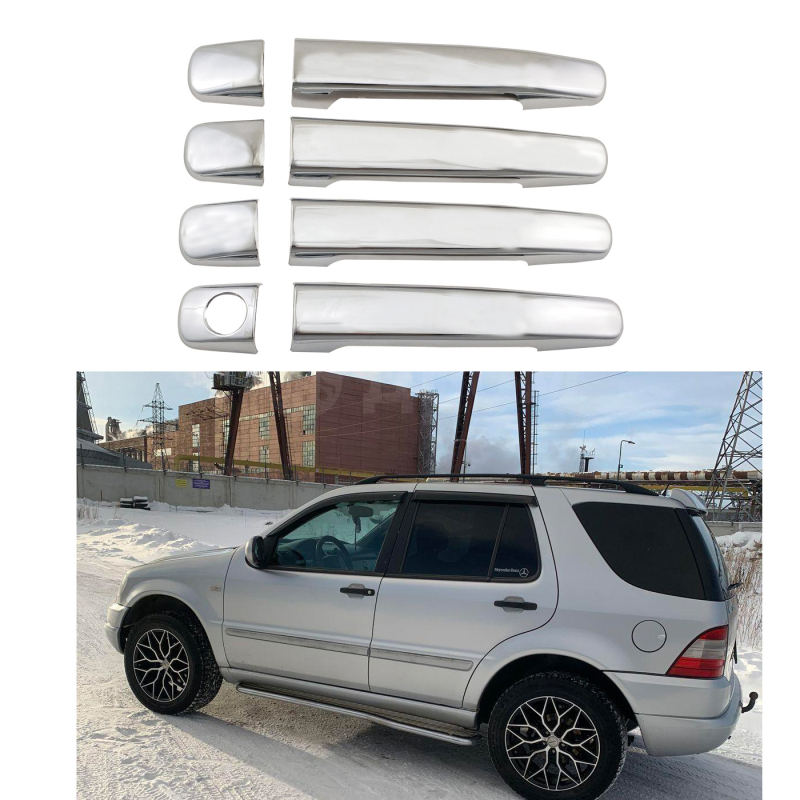 Подходящ за Mercedes-Benz 1998-2005 ML300 W163 W202 W208 W210 дръжка на врата покритие