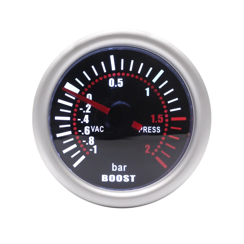 Transfrontalieră auto modificată Booster metru LED 2-inch 12V52Mm bar universal ochelari de soare mat inel Booster metru