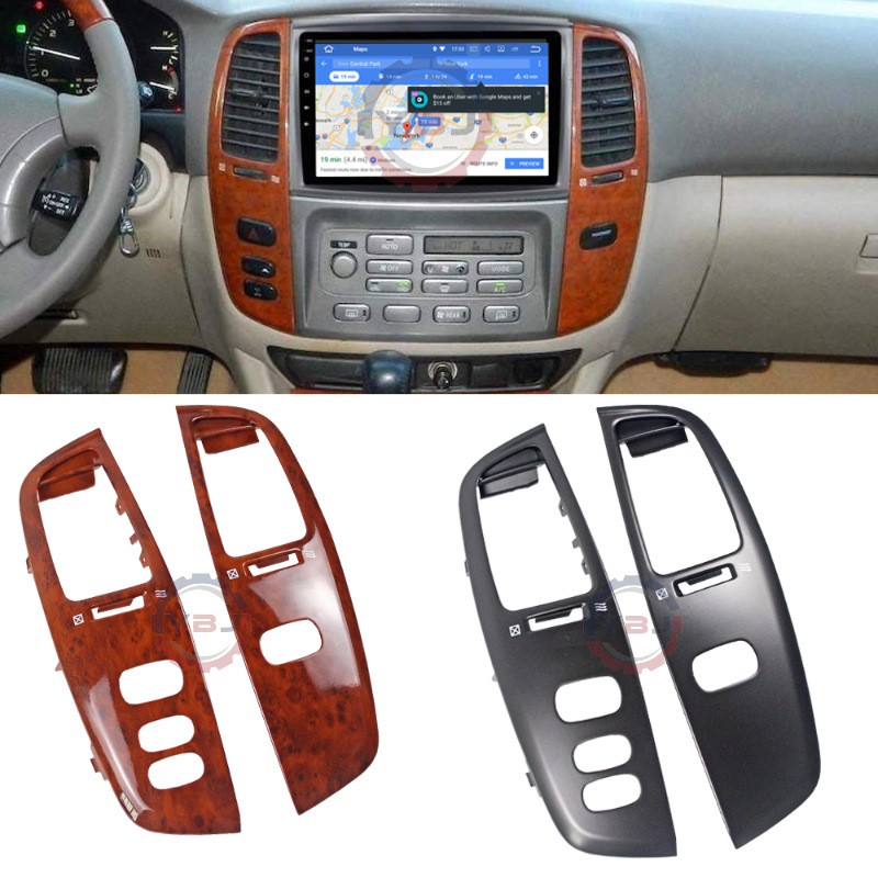 Taikoma LC100 „cooluze 4500 4700“ prietaisų skydelio oro kondicionieriaus jungiklio mygtukui, oro išleidimo angos apdailos plokštei