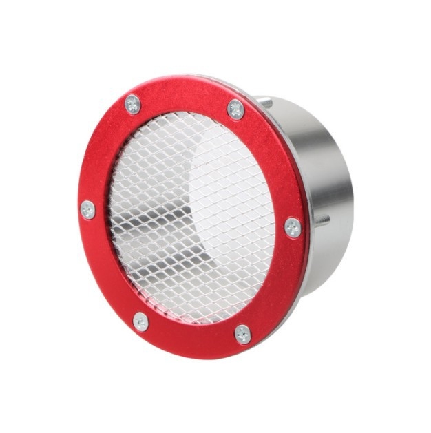 Automobilio modifikavimas Universalus oro įsiurbimo oro išleidimo anga aliuminio lydinio tinklelio oro įsiurbimo oro išleidimo anga modifikuotos dekoratyvinės dalys 76 mm