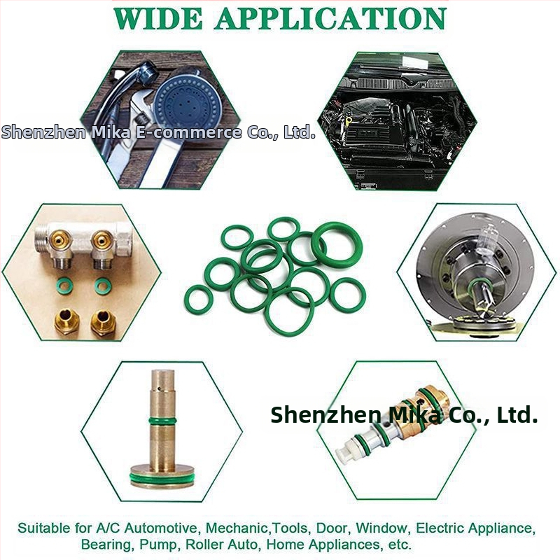 530/270PC зелен уплътнителен пръстен O-пръстен Ding Qing гумен пръстен автомобилен уплътнителен пръстен за климатик, устойчив на висока температура