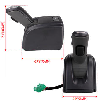 Piemērots Volvo pārnesumu pārslēgšanas sviras galvas komplektam labajā pusē 21456378 21024533 22647913