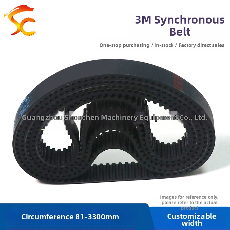 3M gumi szinkron szalag zárt hurkú szalag 375/378/381/384/387 sávszélesség 6/10/15 mm pont