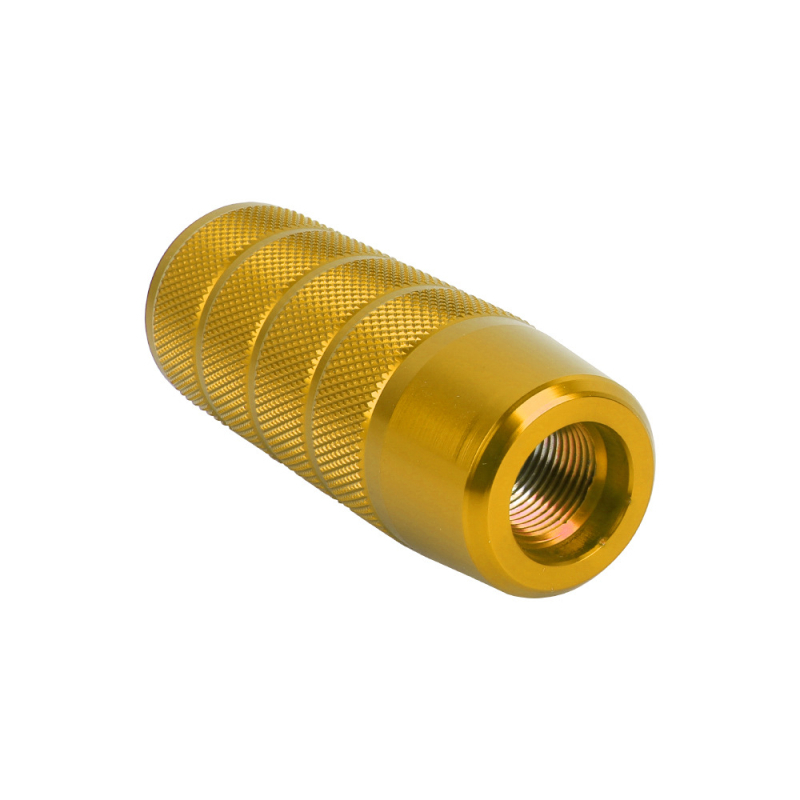 Uue auto isiksuse kaunistuse modifikatsioon 9,5 cm rihveldatud käigukasti pea matt värviline alumiiniumsulamist universaalne vöötarvikud