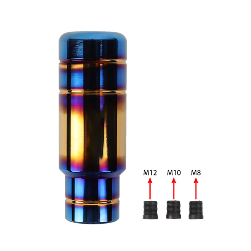 Buton schimbător de viteze manual automat pentru mașină, din aliaj de aluminiu, 9 cm