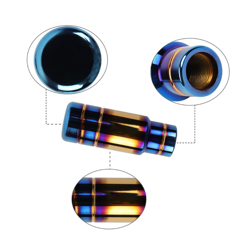 Universāla automašīnas modifikācijas pārnesumu pārslēgšanas poga 9 cm automātiskā manuālā pārnesumu svira alumīnija sakausējuma