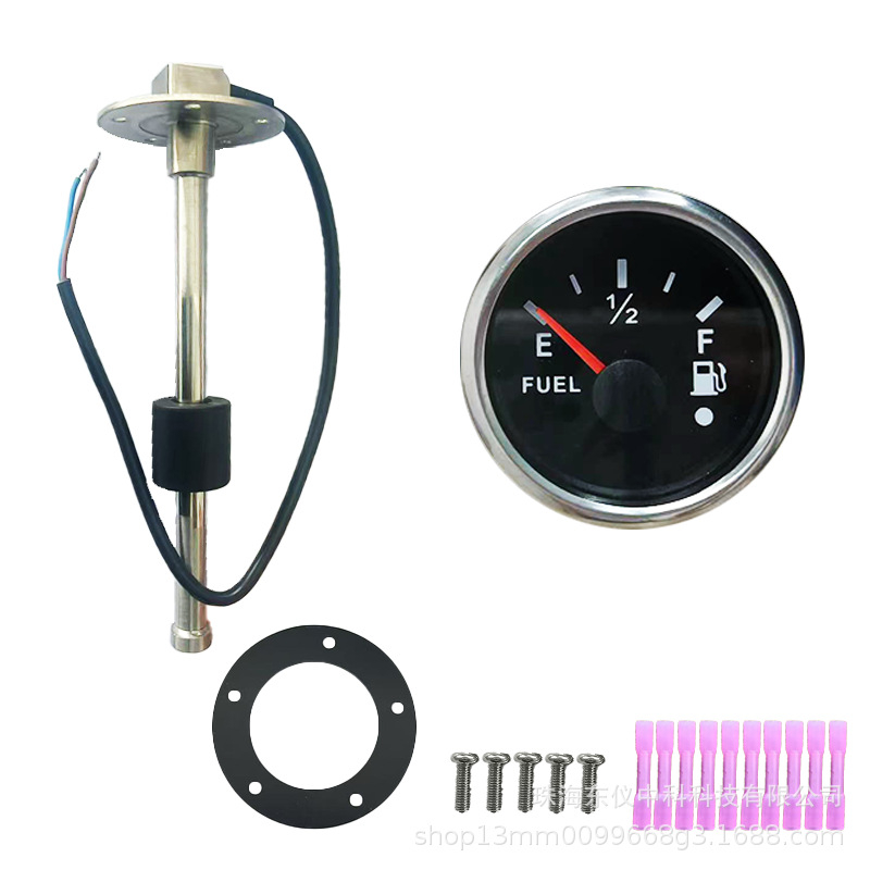 Nerūsējošā tērauda šķidruma līmeņa sensors krāsains viegls eļļas līmeņa mērītājs eļļas līmeņa sensora pretestības vērtība 240-33Ω 0-190Ω