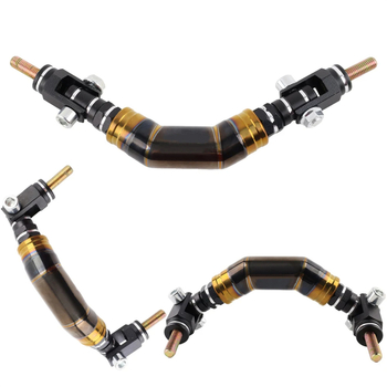 Tailande parduodamas automobilis modifikuotas aliuminio lydinys universalus keptas mėlynas kabliukas dekoratyvinė rankena išlenkta rankena antrojo piloto porankis