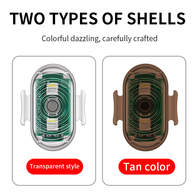 Ασύρματο τηλεχειριστήριο αεροσκάφους φως αυτοκινήτου μοτοσικλέτας καθολικό πολύχρωμο φλας προειδοποίησης φως φόρτισης πιλότου drone