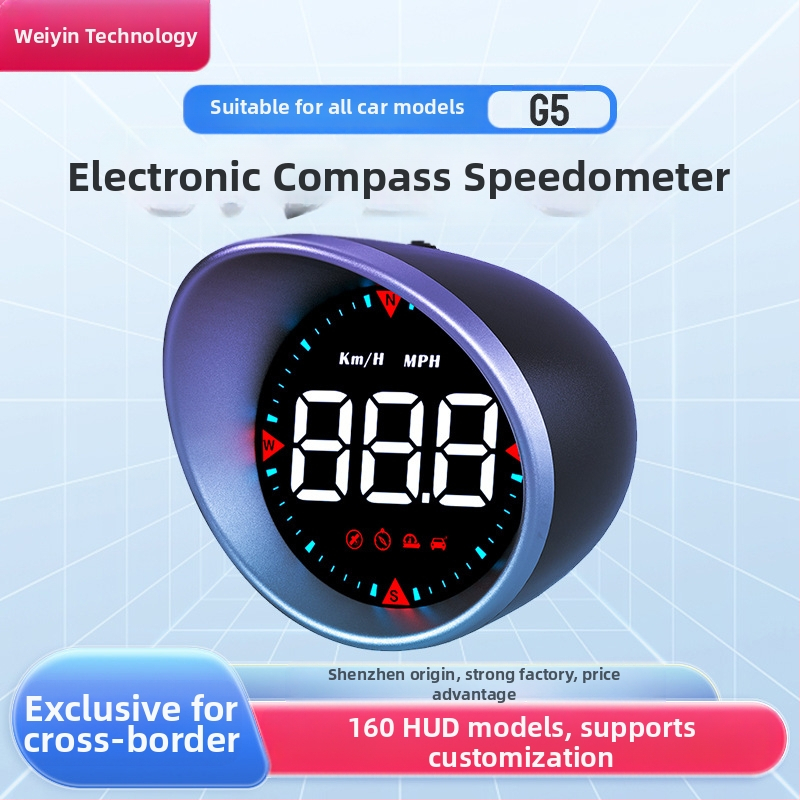 Afișaj GPS auto head-up display HUD, ghid de viteză universal, afișaj portabil HD, producător spot
