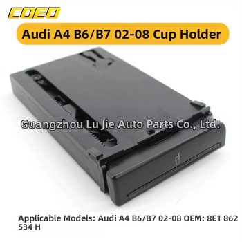 Piemērots Audi A4B6/B7 02-08 ūdens krūzīšu turētājam, melns 8E 1 862 534 H
