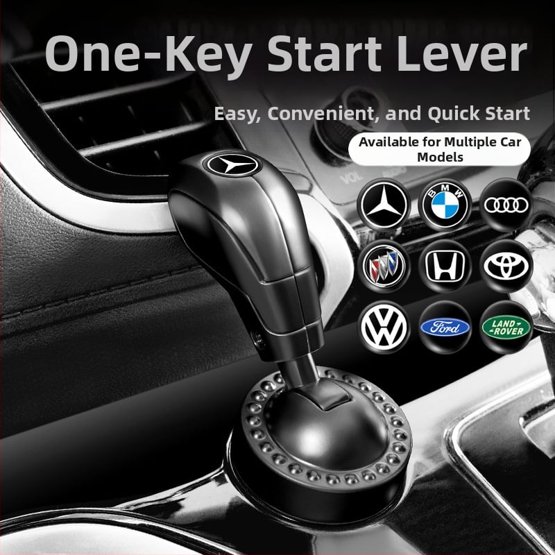 Piiriülene uue auto ühe nupuga käivituslüliti nupp dekoratiivsed kleebised kaitsekate autotarvikute modifikatsioon