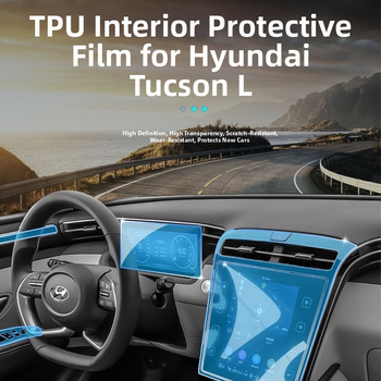 2021 σύγχρονη νέα πέμπτης γενιάς Tucson l εσωτερική διακόσμηση αυτοκινήτου αυτοκόλλητο κεντρικής κονσόλας τροποποίηση εσωτερικής μεμβράνης ειδική