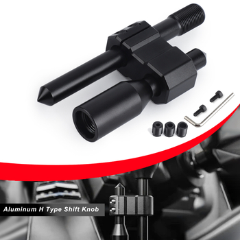 Automobilio modifikacijos universalus H tipo pavarų svirties prailginimas svirtis rankinė pavarų greito perjungimo pavarų galvutė banguotos svirties perjungimo prailginimas ir aukštis