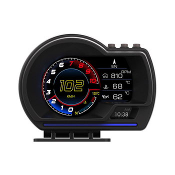 HUD head-up zaslon GPS + OBD HD digitalni brzinomjer tahometar višenamjenski sat