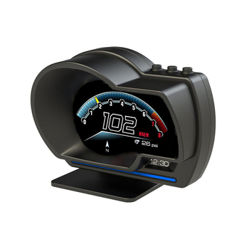 HUD head-up zaslon GPS + OBD HD digitalni brzinomjer tahometar višenamjenski sat