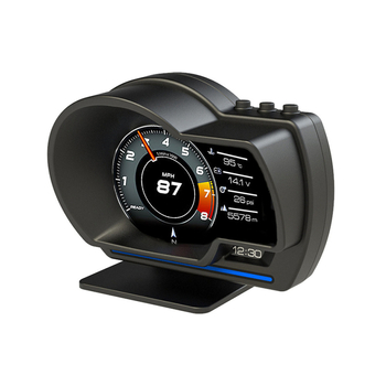 HUD head-up zaslon GPS + OBD HD digitalni brzinomjer tahometar višenamjenski sat