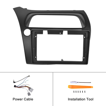 Piemērots Honda Civic 06-11 centrālās vadības liela ekrāna automašīnai ar Carplay modifikāciju, navigāciju, atpakaļgaitas attēla integrāciju