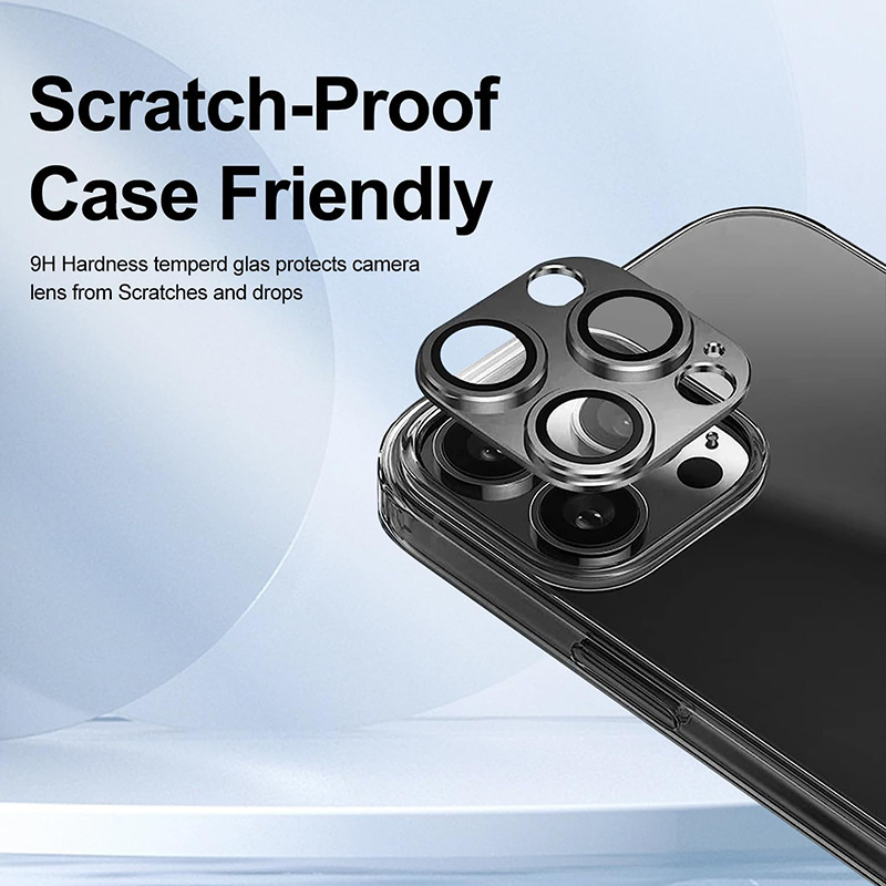 Taikoma „iPhone15Promax“ matinio šarvuoto objektyvo plėvelei „Apple 15“ metalinei fotoaparato apsauginei plėvelės objektyvo lipdukui