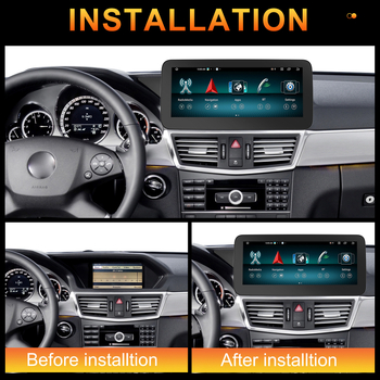 Κατάλληλο για Mercedes-Benz E-Class 4θυρο/W212 09-12 (4 64G) σύστημα πλοήγησης με κεντρικό έλεγχο αυτοκινήτου και ενσωματωμένο σύστημα ελέγχου Carplay.